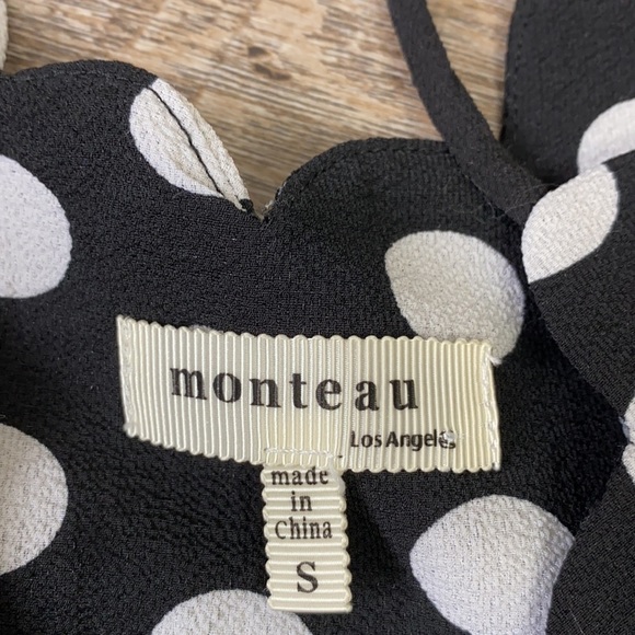 Monteau Polka Dot Blouse small - Picture 8 of 9